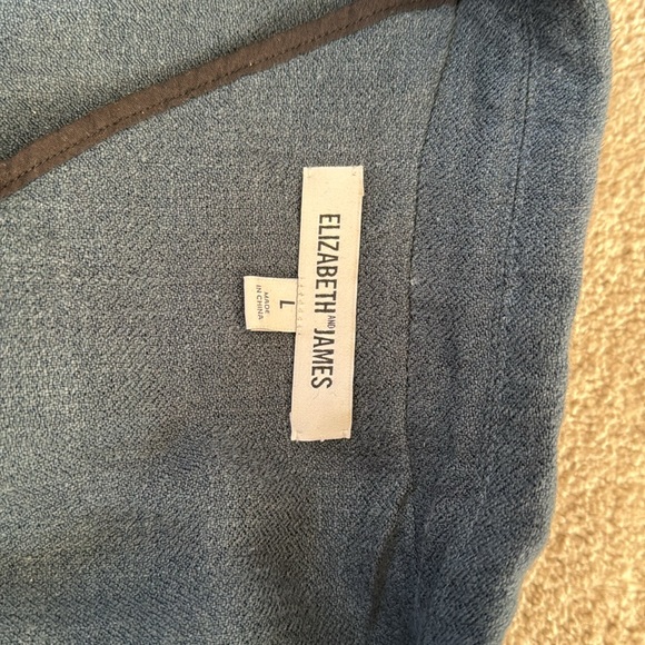 Elizabeth and James Zip Up Vest with Belt - Picture 4 of 5